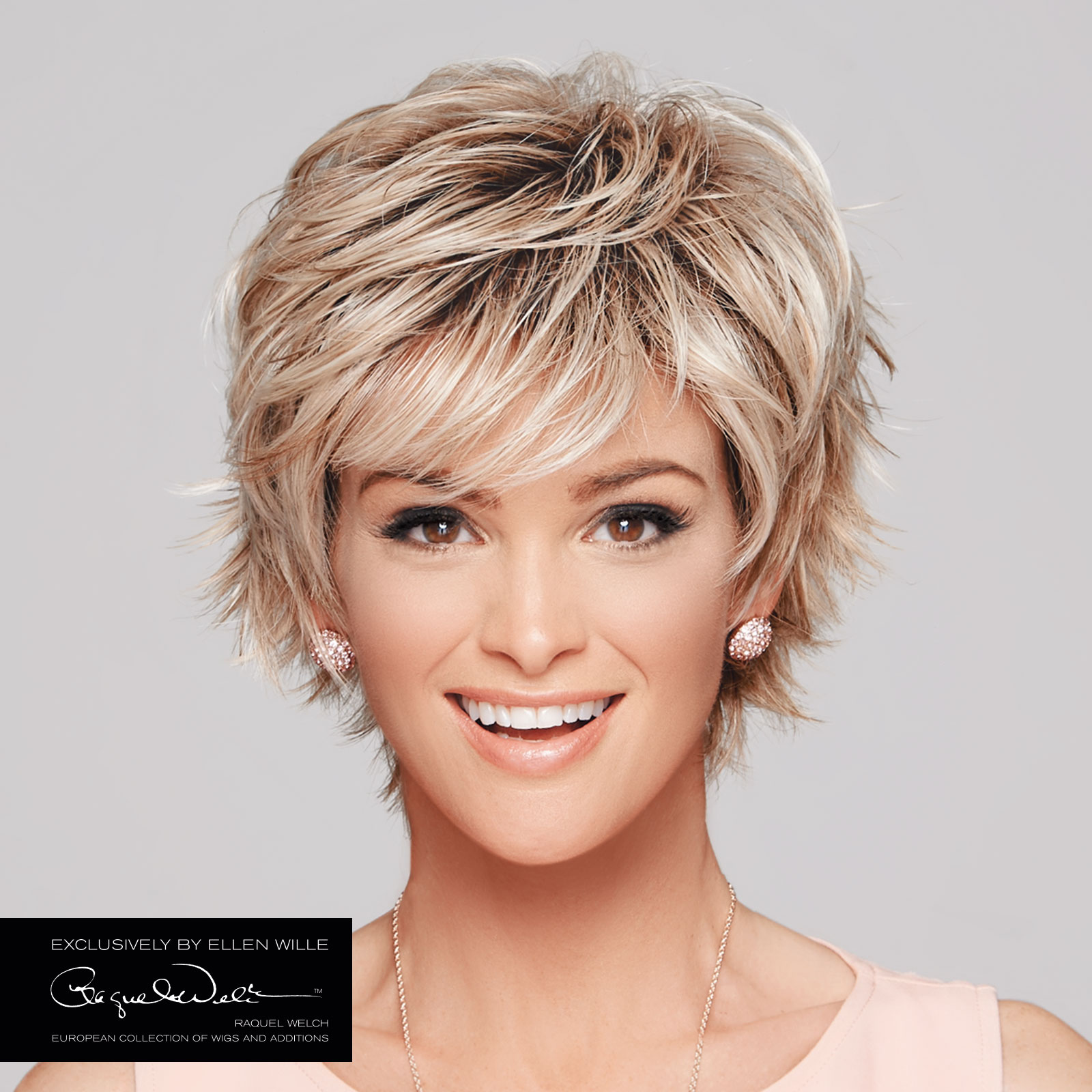 Peruca Raquel Welch import Germania model Aspen Mono Peruca monofilament total