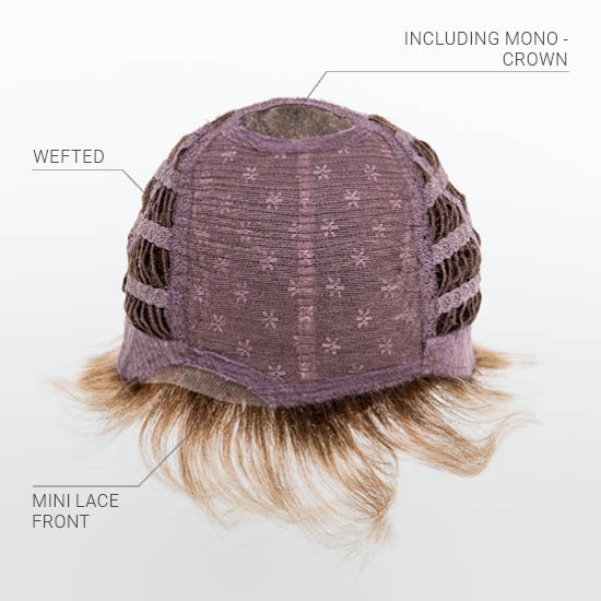 mono parti mini lace wefted